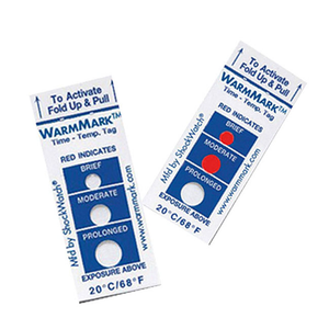 Etiqueta Indicadora de Temperatura Alta, Etiqueta Médica de Cambio de Color <span class=keywords><strong>Irreversible</strong></span>, Etiqueta Industrial Desechable Sensible al Calor - Product Image 1