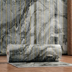 Papier peint PVC auto-adhésif, imperméable, autocollant mural en rouleau, décoration murale intérieure - Product Image 5