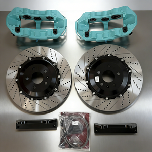 Kit de Actualización de Sistema de Frenos de Gran Tamaño para BMW M3 E92 E60 F30 <span class=keywords><strong>E46</strong></span> E39 E30 E90, Incluye Pinzas de 6/4 Pistones y Discos de Freno - Product Image 3