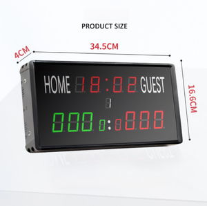 <span class=keywords><strong>Tabellone</strong></span> <span class=keywords><strong>Segnapunti</strong></span> Elettronico YIZHI per Allenamento di Basket, <span class=keywords><strong>Tabellone</strong></span> Digitale LED Portatile per Competizioni Indoor di Futsal e Pickleball - Product Image 2