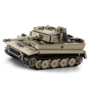 Vente en gros de Reobrix 77031 Tiger I Building Kit avec code bonus exclusif <span class=keywords><strong>World</strong></span> <span class=keywords><strong>of</strong></span> Tanks - Collection militaire haut de gamme pour les joueurs - Product Image 3