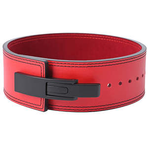 Wholesale <b>Drop</b> Ship Custom Training Leather Gym Weightlifting Powerlifting Lever Belt - Product Image 5