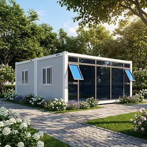 Casa Prefabbricata in Container 20ft, Trasportabile, Traspirante, Impermeabile, Durevole, Moderna per Casa, Ufficio, Hotel, Appartamento, Magazzino, Edificio Commerciale - Product Image 1