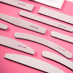 Lyder bán buôn giấy nhám vôi móng tay chuyên nghiệp tập tin 80/100/150/180/240 hai mặt tùy chỉnh in logo <span class=keywords><strong>Top</strong></span> ngựa vằn móng tay tập tin - Product Image 4