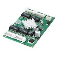Commutateur Ethernet POE Gigabit PCB 2 + 2 PH2.0 8PIN Ports Network POE Switch Board Gigabit Desktop Switch Hub Smart Parking System