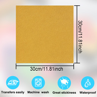 Vinyle thermocollant floqué 3D pour T-shirts, vêtements, textiles – Vinyle HTV pelucheux pour transfert à chaud, découpe DIY et artisanat