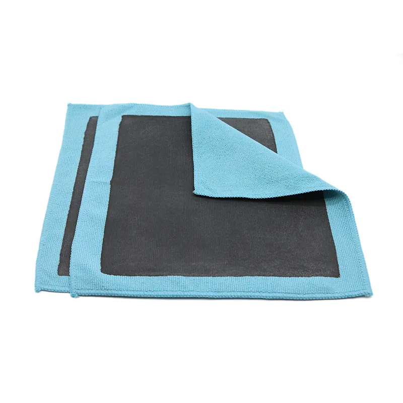 Toalla de descontaminación de arcilla de alta calidad personalizada, toalla de arcilla de microfibra con detalles automáticos