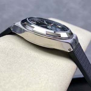 Montre de luxe haut de gamme en acier inoxydable, style professionnel, simple, avec calendrier à aiguilles, mouvement mécanique, verre saphir, 30 bars - Product Image 5