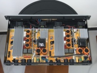 Amplificateur de puissance professionnel 4 canaux 1U classe D 600W par canal, amplificateur stéréo pour subwoofer, système audio de scène