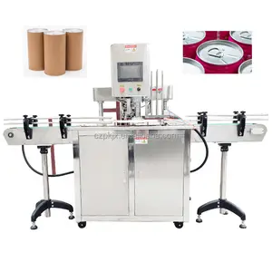 High Speed Automatic Beverage Tin Can Seamer/Pet Plastic Can Peel Off Lid Can Sealer Sealing Machine