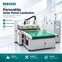 Machine d'encapsulation de panneaux solaires REOO, laminateur automatique de modules photovoltaïques en perovskite, 1200x1200mm, équipement de laminage sous vide PLC