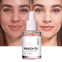 Serum Perawatan Kulit Pencerah dan Melembapkan Harian Peach 70 Pore Minimizer, Serum Wajah Pemutih Niacinamide