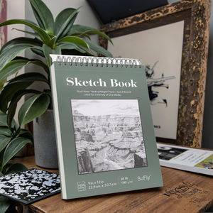 Carnet de <span class=keywords><strong>croquis</strong></span> en spirale personnalisé, carnet de <span class=keywords><strong>croquis</strong></span> à l'aquarelle pour les étudiants, l'école, l'apprentissage de la dessin, utilisation promotionnelle, A3 A4 A5 - Product Image 6