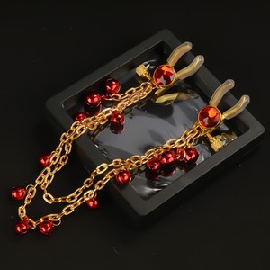 ของเล่นทางเพศ, กระดิ่ง, สร้อยอัญมณี, ที่หนีบหัวนม, เครื่องประดับสำหรับผู้หญิง, ของเล่นสำหรับการเกี้ยวพาราสี, นวด, กระตุ้นอารมณ์, ขายส่งสินค้าสำหรับผู้ใหญ่ - Product Image 3