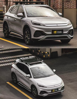 Porte-bagages de toit en alliage d'aluminium pour BYD Yuan Plus ATTO 3 - Porte-bagages haute capacité pour le camping, les voyages et l'aventure
