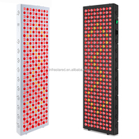 Vente en gros d'usine : Panneau de luminothérapie LED rouge 1500W 610/630/660/810/830/850nm avec support au sol