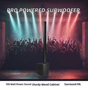 Subwoofer Professionale Alimentato, Altoparlante Portatile per DJ e Feste, Colonna Sonora da 12 Pollici, Altoparlante Attivo da 10 Pollici, 4 Ohm 2000W, Sistema PA - Product Image 2
