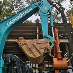 Miniexcavadoras Usadas con Certificado CE, SUNWARD SWE90E SWE150E SWE70E, Miniexcavadoras de Segunda Mano en Stock para la Venta en Shanghái - Product Image 6