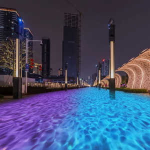 <span class=keywords><strong>Projecteur</strong></span> <span class=keywords><strong>LED</strong></span> d'Extérieur Étanche 40 W à Effet de Vague d'Eau pour Scène, Dispositif de Projection Publicitaire à Effets Spéciaux - Product Image 1