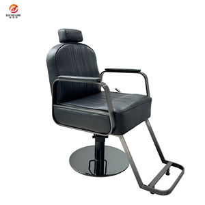 Antlu Chaise de barbier Chaise de salon de coiffure Chaise de salon de coiffure élégante Mobilier de salon de beauté Noir Sillon Barbeiro Sillas - Product Image 1