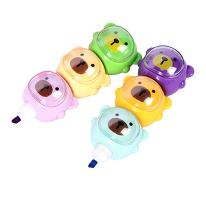 Mini <span class=keywords><strong>surligneur</strong></span> promotionnel, très mignon, <span class=keywords><strong>petit</strong></span> ours, couleur <span class=keywords><strong>pastel</strong></span> ou néon, stylo <span class=keywords><strong>surligneur</strong></span>, marqueur multicolore avec <span class=keywords><strong>surligneur</strong></span> - Product Image 3