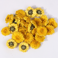 Bonne qualité prix d'usine approvisionnement thé de fleurs séchées fleur de chrysanthème jaune séché thé de chrysanthème doré