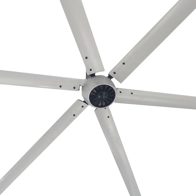 24ft Ceiling Fan 3 Phase 220V 750W Industrial Brushless Ac HVLS Cooling Bldc Fan Motor
