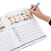 Service d'impression de livres d'exercices d'écriture en anglais pour enfants d'âge préscolaire et de brochures