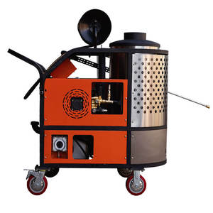 <span class=keywords><strong>Nettoyeur</strong></span> <span class=keywords><strong>haute</strong></span> <span class=keywords><strong>pression</strong></span> électrique à <span class=keywords><strong>eau</strong></span> <span class=keywords><strong>chaude</strong></span> pour le nettoyage des graisses et des huiles avec panneau de contrôle de température - Product Image 1