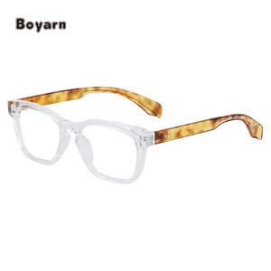 Boyarn Square Blue Light Blocking <span class=keywords><strong>Gafas</strong></span> <span class=keywords><strong>de</strong></span> computadora Hombres Lectura Prescripción Transparente <span class=keywords><strong>Hombre</strong></span> Far Sight <span class=keywords><strong>Gafas</strong></span> <span class=keywords><strong>de</strong></span> sol - Product Image 4