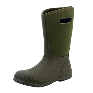 Bottes de pluie Wellington YL330 en néoprène vert imperméable pour femmes, idéales pour la <span class=keywords><strong>chasse</strong></span> en extérieur – Vente en gros - Product Image 1