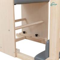 Gym centre de fitness maison équilibrage tendance pilates réformateurs équipement en bois Pilates échelle baril