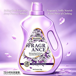<span class=keywords><strong>Lessive</strong></span> Écologique Jetable au <span class=keywords><strong>Bicarbonate</strong></span> <span class=keywords><strong>de</strong></span> <span class=keywords><strong>Soude</strong></span> Parfum Floral, Détachant Blanchissant pour Vêtements - Product Image 5