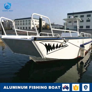 24ft Utilisé D'atterrissage En <span class=keywords><strong>Aluminium</strong></span> <span class=keywords><strong>Travail</strong></span> Artisanat <span class=keywords><strong>Bateau</strong></span> À Vendre - Product Image 4