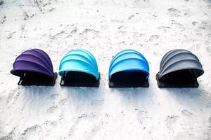 Mini toldo inflable portátil para refugio solar, sombrilla de playa Personal, cómoda almohada inflable de poliéster para relajación de sombra - Product Image 4