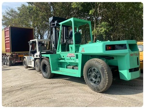Used Komatsu TCM Mitsubishi 15ton <b>Diesel</b> Forklift 4.5m Mitsubishi 10ton Second Hand <b>Container</b> Forklift Side Shifter - Product Image 3