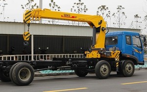 Produits les plus vendus, marque chinoise de premier plan, matériel de levage, grue hydraulique télescopique montée sur camion Sq10sk3q 10 tonnes - Product Image 2