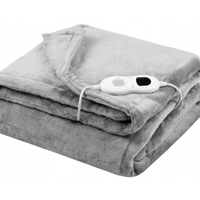 110V 50x60 ''pouces taille Double face Extra doux chauffé jeter couverture électrique pour l'hiver de Ainik