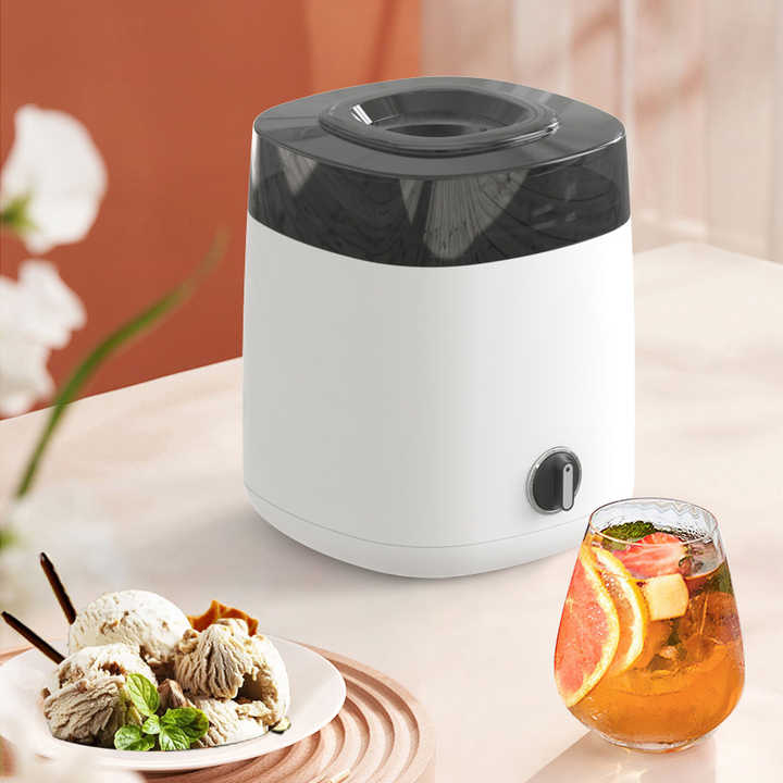 Wholesale 1.2L Mini Ice Cream Maker Fashionable Soft Serve Ice Cream