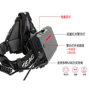 Roman Highlights P70 Led Headlamp 2000 Maha Rechargeable Adjustable Headlight For Outdoor Night Fishing Emergency Light - Product Image 5