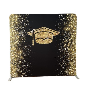 Fondo de tela de tensión para graduación, suministros de fiesta, decoraciones, utilería para fotomatón - Product Image 1