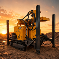 Machine de forage DTH diesel portable QY-350, équipement de forage hydraulique pour puits profonds et mines