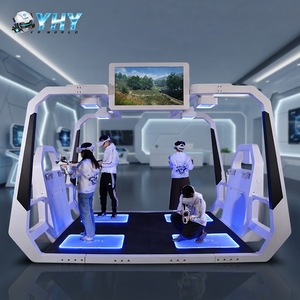 Plateforme VR interactive YHY brevetée et mise à jour pour plusieurs joueurs, simulateur de jeu de réalité virtuelle pour parcs d'attractions - Product Image 1