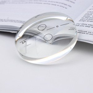 Lentes Progresivas de Plástico para Prescripción Médica 1.56, 12+2mm, HMC, 70mm de Diámetro, UV420, Dos Piezas, Resina Transparente Kingway, Protección Ocular - Product Image 4