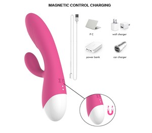 Juguete Sexual para Mujeres, Vibrador de Conejo, Estimulador de Clítoris, Juguete para Adultos con Diseño de Doble Función - Product Image 3