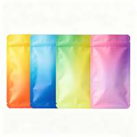 Sachet en plastique alimentaire anti-odeur, scellé sur 3 côtés, pour poudre protéinée, masque facial, suppléments, emballage personnalisé en Mylar