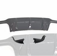 Diffuseur arrière authentique style C63 AMG pour Mercedes Benz Classe C W204 LCI 2011-2014 Sport