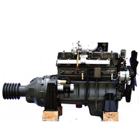 Moteur diesel marin SHARPOWER 60HP 70HP 4100P 6 cylindres refroidi par eau 4 temps avec embrayage à courroie et roulement