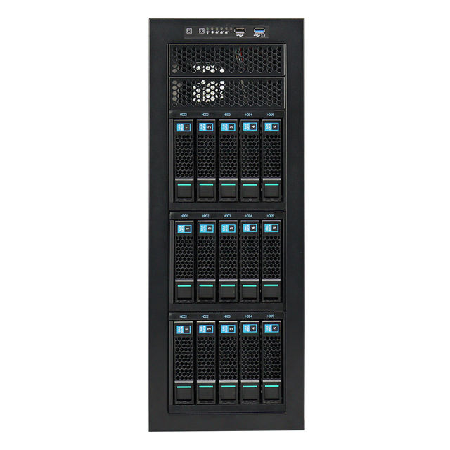 GPU Tower case 15 Bay Server Chassis Full Tower E-ATX case
