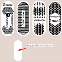 Chaussettes personnalisées Chaussettes de Pilates pour femmes Chaussettes de yoga antidérapantes serrées à 5 orteils et sans orteils Tnkle Grip